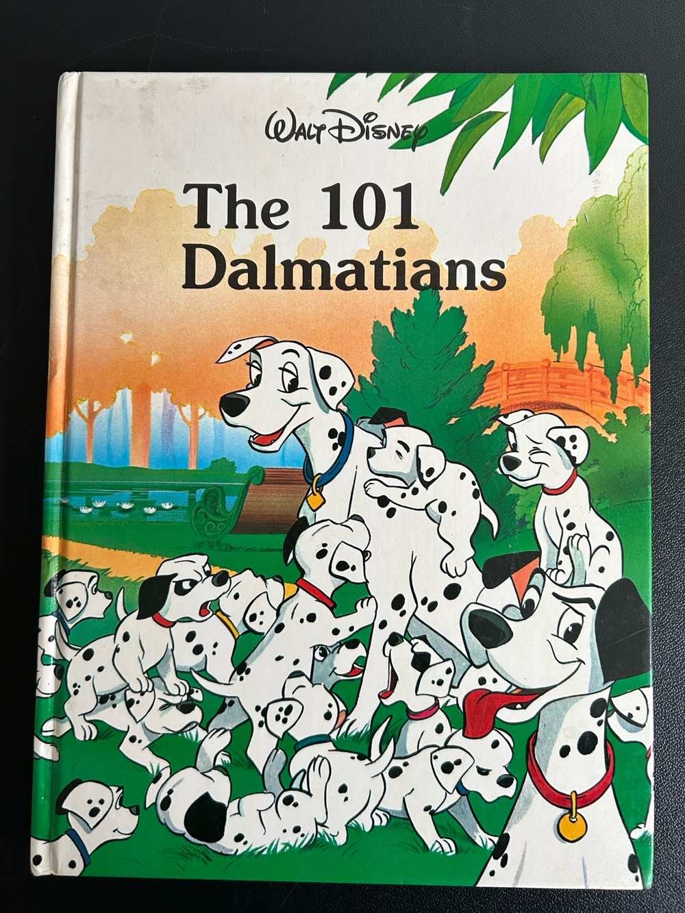 1986 VINTAGE Hardcover Edition BOOK WALT DISNEY 101 Dalmatians CLASSIC SERIOUS